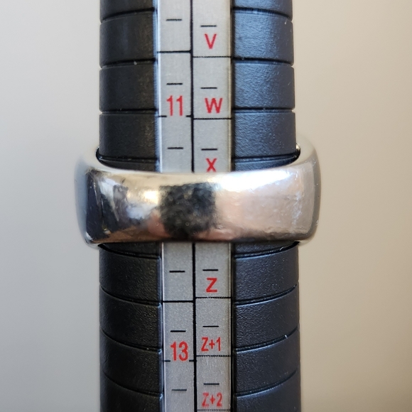 Stains Steel "Lucky 13" Biker Ring - Picture 2 of 2